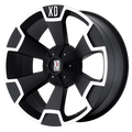Xd Xd803 Thump 20X9 +35 Matte Black Machined