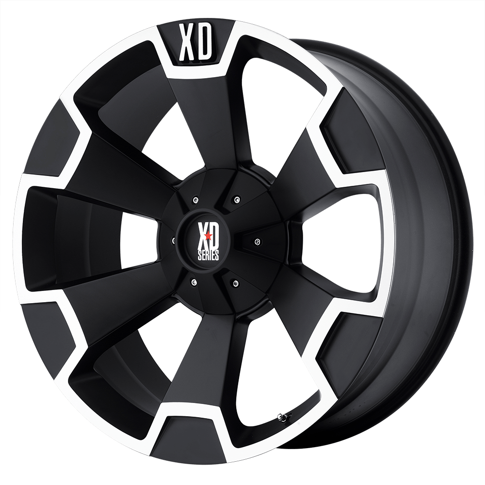 Xd Xd803 Thump 20X9 +35 Matte Black Machined