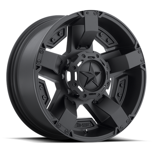 Xd Xd811 Rockstar Ii 18X9 +0 Matte Black W/ Accents