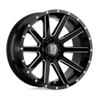 Xd Xd818 Heist 20X9 +18 Satin Black Milled W/ Btcc