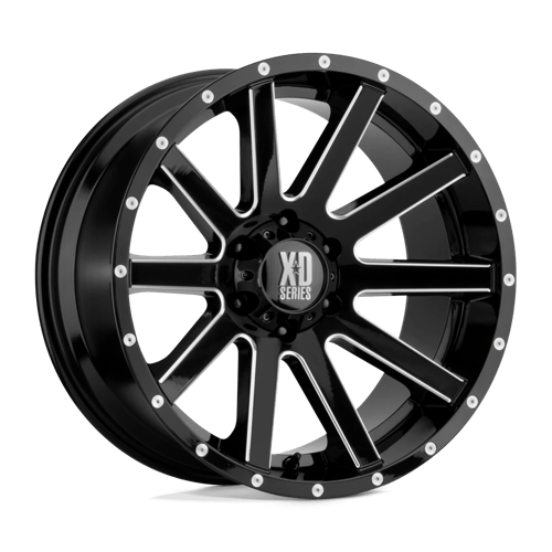 Xd Xd818 Heist 20X9 +18 Satin Black Milled W/ Btcc