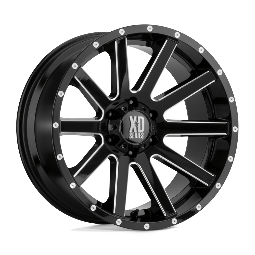 Xd Xd818 Heist 20X10 -24 Satin Black Milled