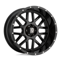 Xd Xd820 Grenade 20X10 -24 S-Blk Mach Face W/ Gold