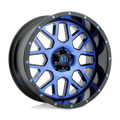 Xd Xd820 Grenade 20X10 -24 Satin Black Mach Blue Tint