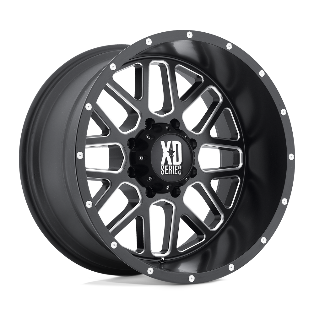 Xd Xd820 Grenade 20X12 -44 Satin Black Milled