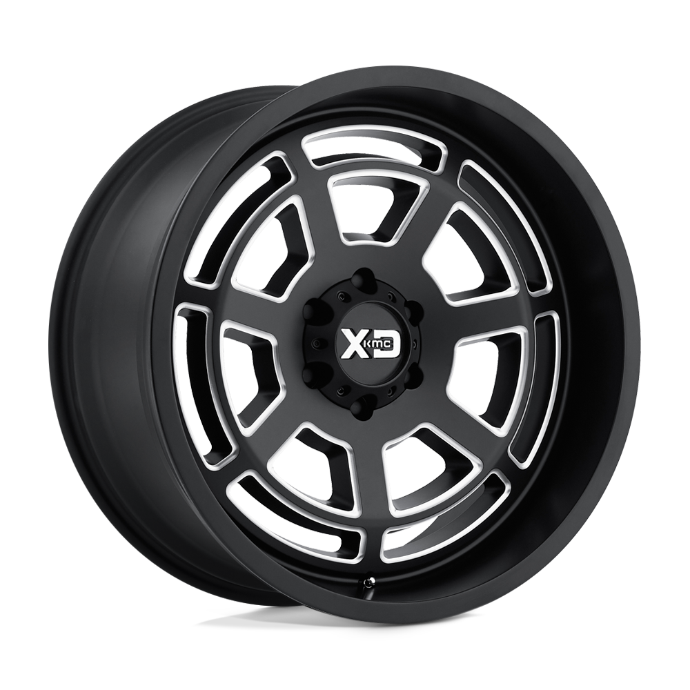 Xd Xd824 Bones 20X9 +0 Semi Gloss Black Milled