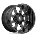 Xd Xd825 Buck 25 20X9 +25 Gloss Black Milled
