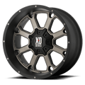 Xd Xd825 Buck 25 20X12 -44 Matte Black W/ Dark Tint