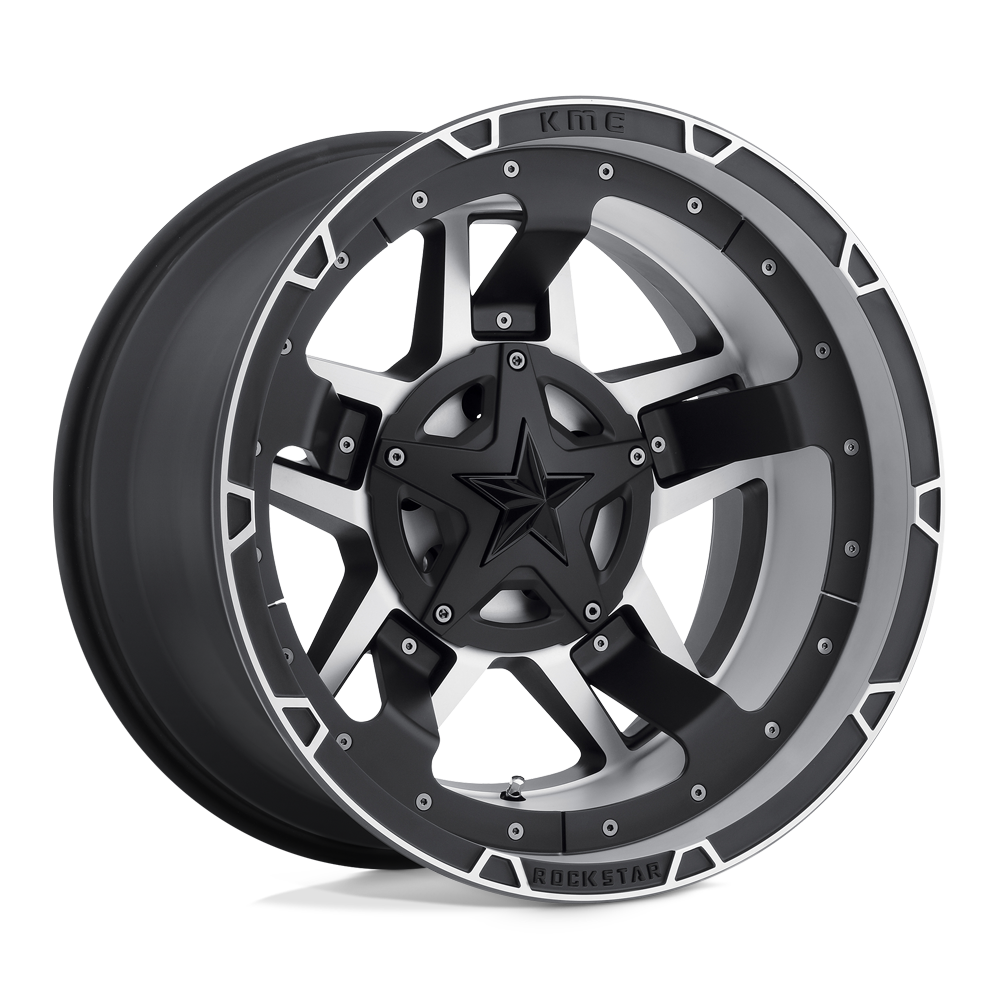 Xd Xd827 Rockstar Iii 20X9 +18 Matte Black Machined