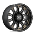 Xd Xd829 Hoss Ii 18X9 +0 Satin Black Mach W/ Dark Tint
