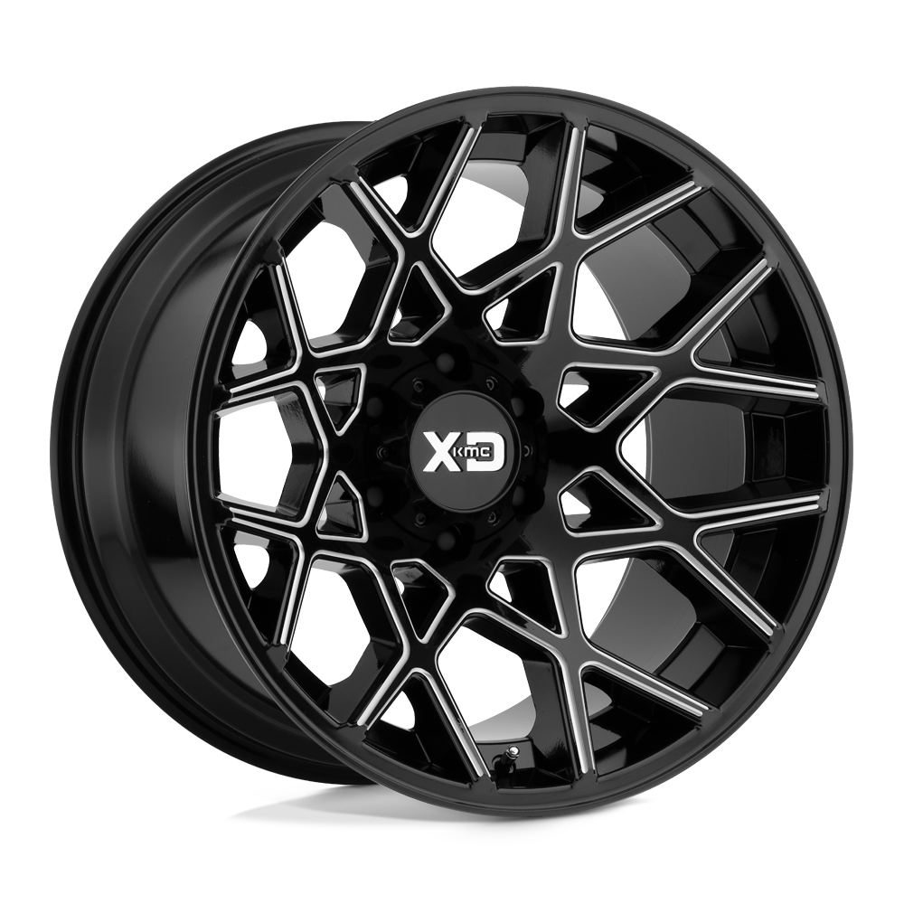 Xd Xd831 Chopstix 20X10 -24 Gloss Black Milled