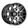 Xd Xd831 Chopstix 20X10 -24 Gloss Black Machined