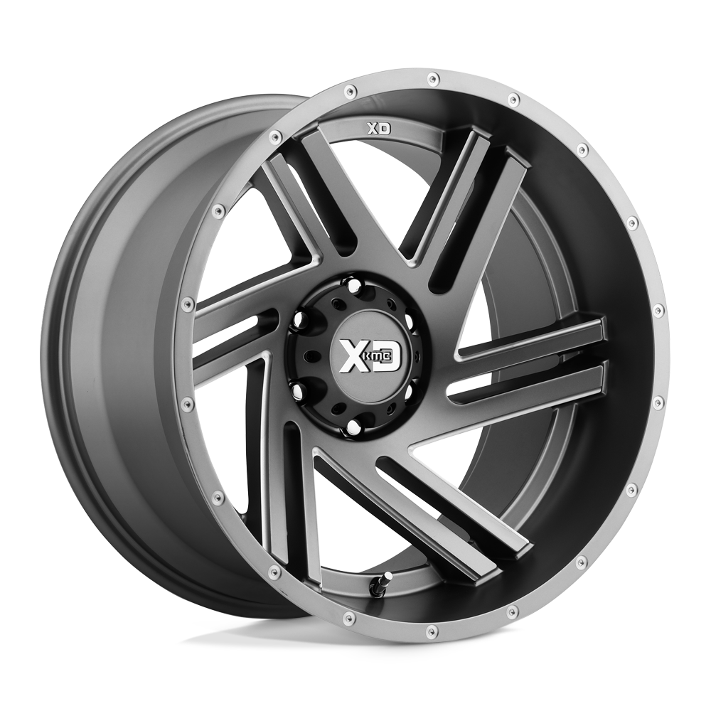 Xd Xd835 Swipe 17X9 +30 Satin Gray Milled