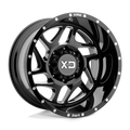 Xd Xd836 Fury 20X9 +18 Gloss Black Milled