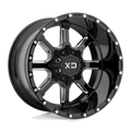 Xd Xd838 Mammoth 20X9 +0 Gloss Black Milled