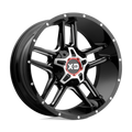 Xd Xd839 Clamp 20X9 +18 Gloss Black Milled