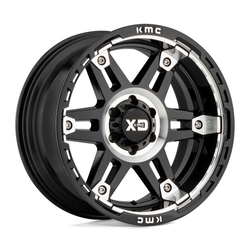 Xd Xd840 Spy Ii 17X9 -12 Gloss Black Machined