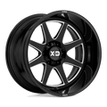 Xd Xd844 Pike 20X10 -18 Gloss Black Milled