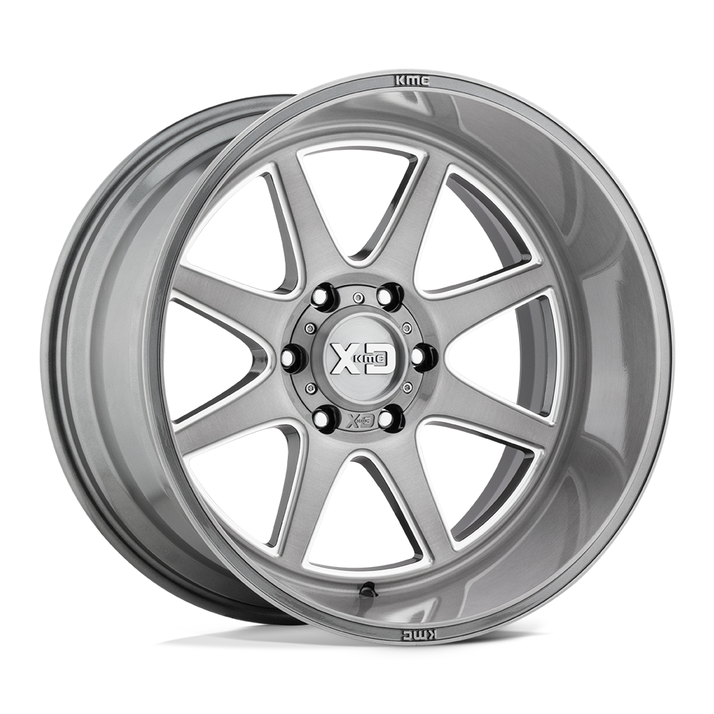 Xd Xd844 Pike 20X10 -18 Titanium Brushed Milled