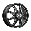 Xd Xd845 Pike Dually 20X8.25 +105 Gloss Black Milled - Front