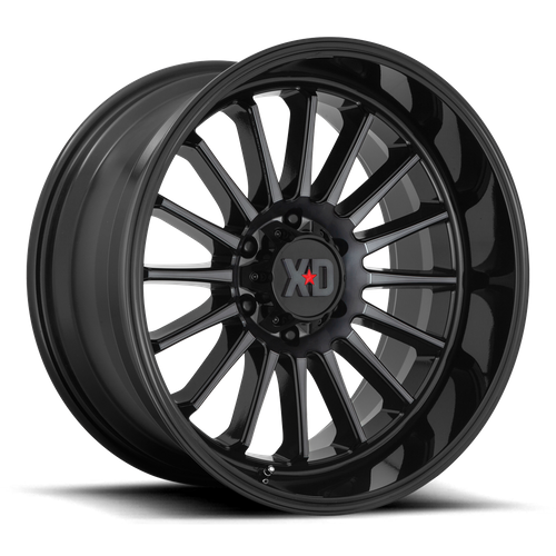 Xd Xd857 Whiplash 20X9 +0 Gloss Black W/ Gray Tint