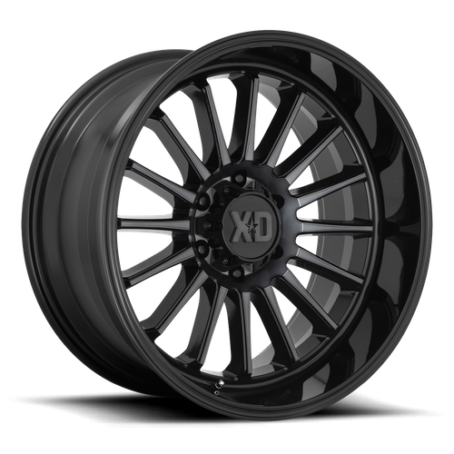 Xd Xd857 Whiplash 20X9 +0 Gloss Black W/ Gray Tint