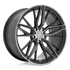 Xo Zurich 20X9 +20 Gloss Black W/ Mach Dark Tint