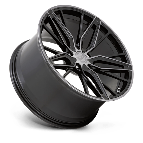Xo Zurich 20X9 +20 Gloss Black W/ Mach Dark Tint