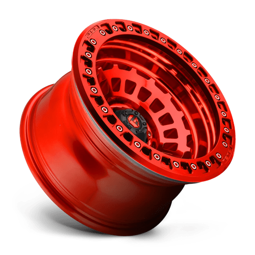 Fuel 1Pc D100 Zephyr Beadlock 17X9 -38 Candy Red