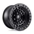 Fuel 1Pc D101 Zephyr Beadlock 17X9 -15 Matte Black