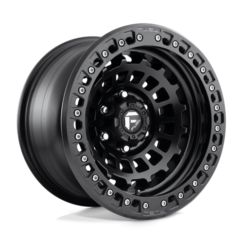Fuel 1Pc D101 Zephyr Beadlock 17X9 -15 Matte Black