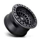 Fuel 1Pc D101 Zephyr Beadlock 17X9 -15 Matte Black