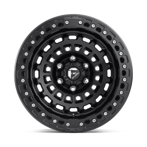 Fuel 1Pc D101 Zephyr Beadlock 17X9 -15 Matte Black