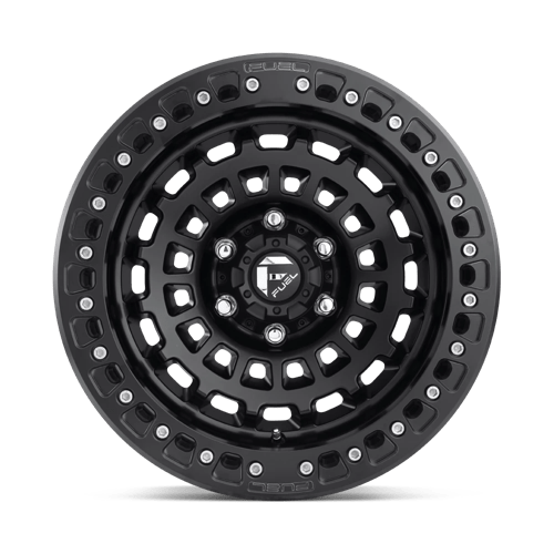 Fuel 1Pc D101 Zephyr Beadlock 17X9 -15 Matte Black