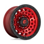 Fuel 1Pc D632 Zephyr 20X9 +20 Candy Red Black Bead Ring