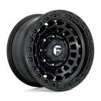 Fuel 1Pc D633 Zephyr 17X9 -12 Matte Black