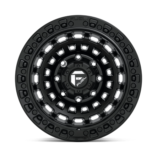 Fuel 1Pc D633 Zephyr 17X9 -12 Matte Black