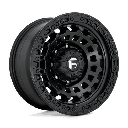 Fuel 1Pc D633 Zephyr 17X9 +1 Matte Black