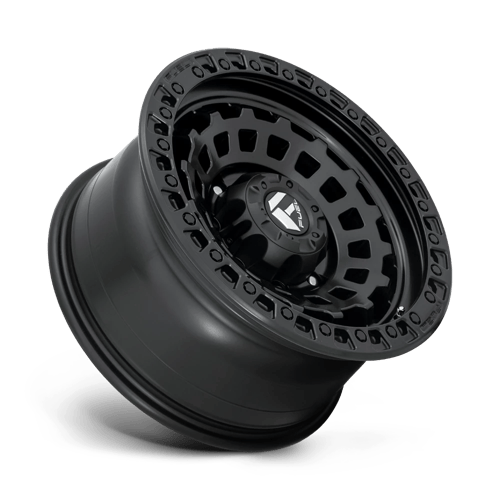 Fuel 1Pc D633 Zephyr 17X8 +28 Anthracite W/ M-Blk Ring