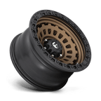 Fuel 1Pc D634 Zephyr 18X9 -12 Matte Bronze Black Bead Ring