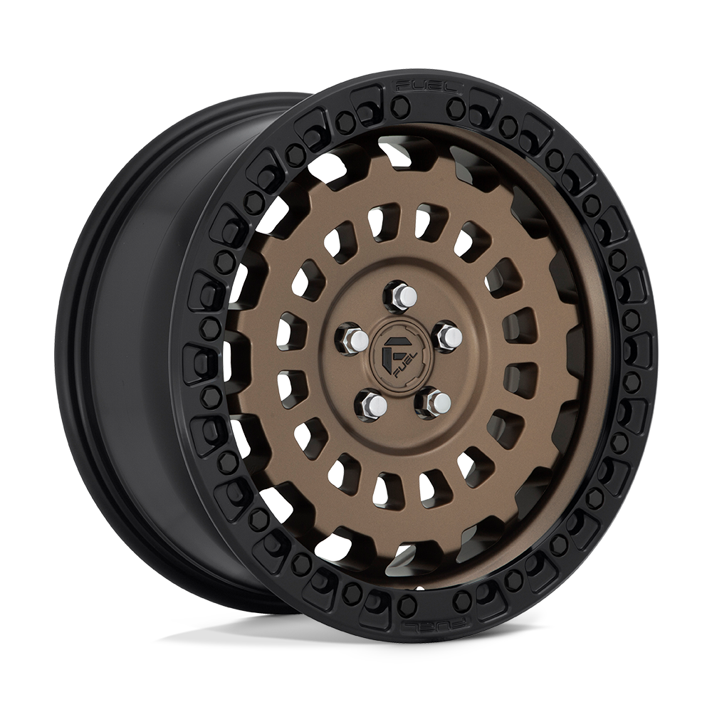 Fuel 1Pc D634 Zephyr 18X9 -12 Matte Bronze Black Bead Ring