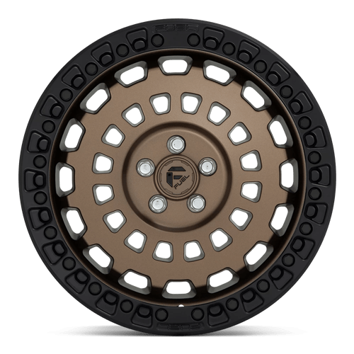 Fuel 1Pc D634 Zephyr 18X9 -12 Matte Bronze Black Bead Ring