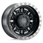 Black Rhino Hard Alloys Abrams 18X9.5 -18 Gloss Gun Black Mach Dark Tint