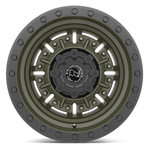 Black Rhino Hard Alloys ABRAMS 17X8.5 +0 OLIVE DRAB GREEN