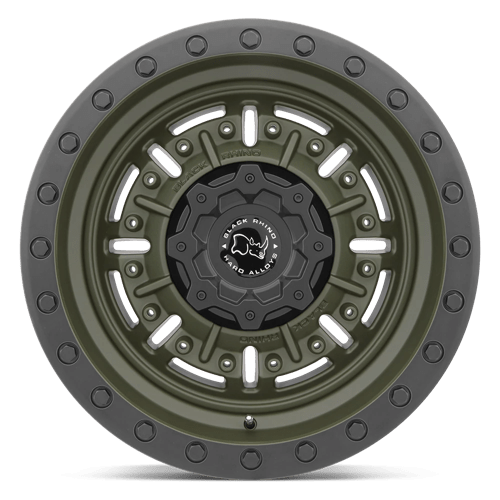 Black Rhino Hard Alloys Abrams 18X9.5 -18 Olive Drab Green