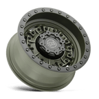 Black Rhino Hard Alloys Abrams 17X8.5 -18 Olive Drab Green