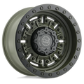 Black Rhino Hard Alloys Abrams 17X8.5 -18 Olive Drab Green