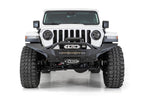 2007+ Jeep JL JLU JT Wrangler , Gladiator Stealth Fighter Front Bumper Addictive Desert Designs License Plate Bracket