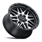 Black Rhino Hard Alloys Alamo 20X9 +12 Gloss Black W/ Mach Face