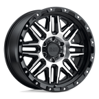 Black Rhino Hard Alloys Alamo 20X9 -18 Gloss Black W/ Mach Face